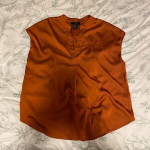 RACHEL Rachel Roy Burnt Orange Blouse